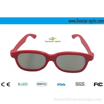 Young people Linear Polarized 3d glasses for cinema